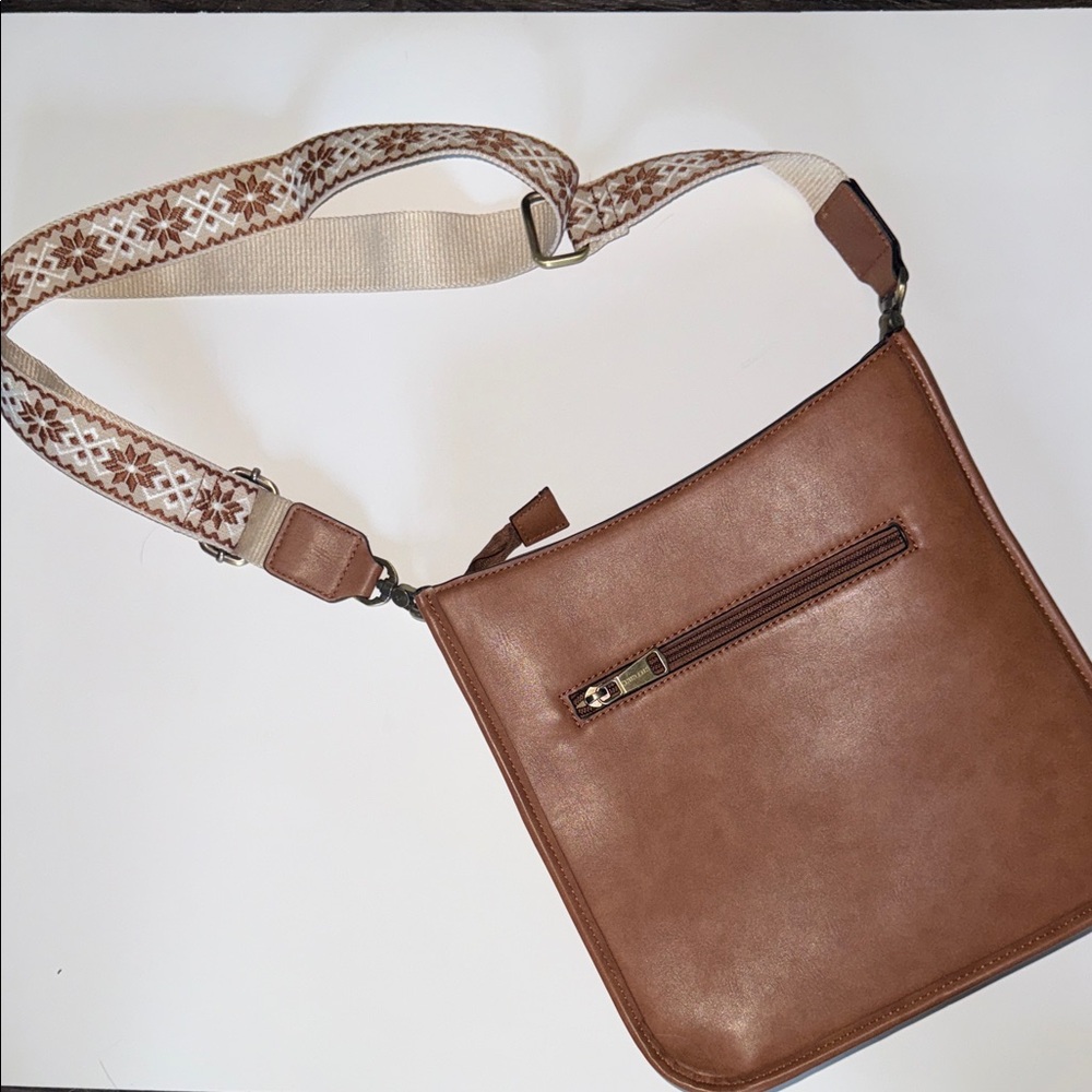 Missnine Brown Crossbody Bag - Picture 2 of 7